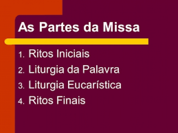 Quais são as partes da Missa? - Liturgia da Palavra