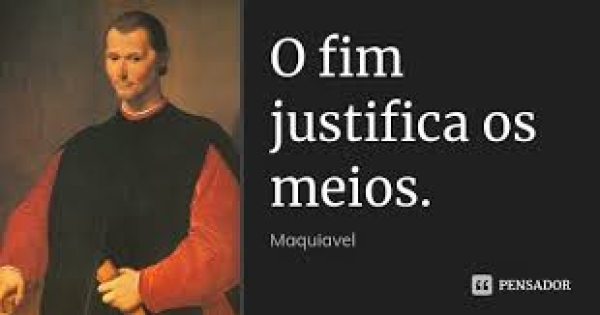 A consciência moral - O fim justifica os meios? 24