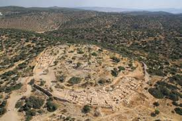 A Bíblia Viva - Nos Passos de Davi - O Vale-de-Elah, local da batalha entre Davi e Golias - 19