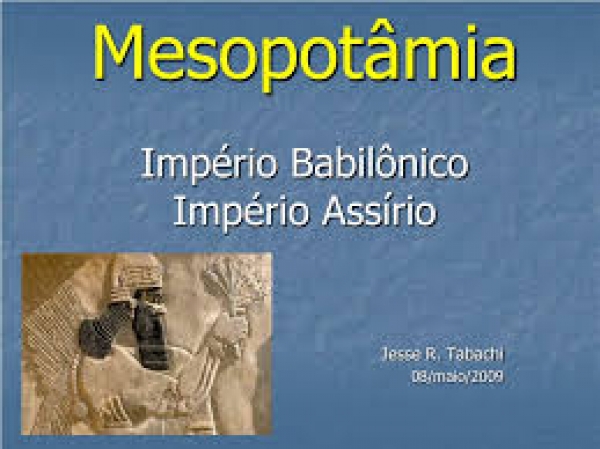 História Sagrada - Cultura Assíria e Babilônica - Parte 2